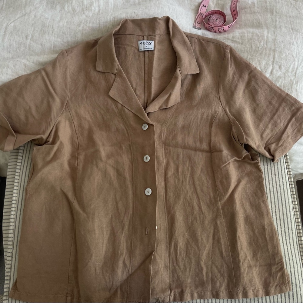 ESBY APPAREL Nadine top - clay